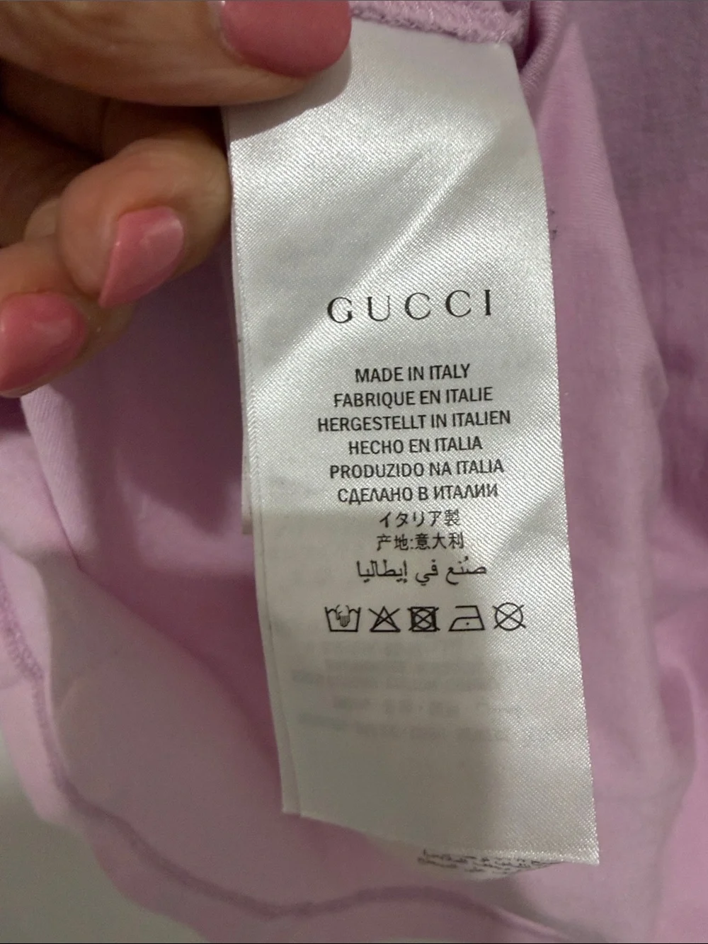 Gucci Pink Graphic T-Shirt Oversized Logo Skull Print Cotton Tee Made in Italy